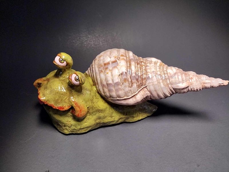 Denise Bledsoe - Giant Escargot’, Mixed Media