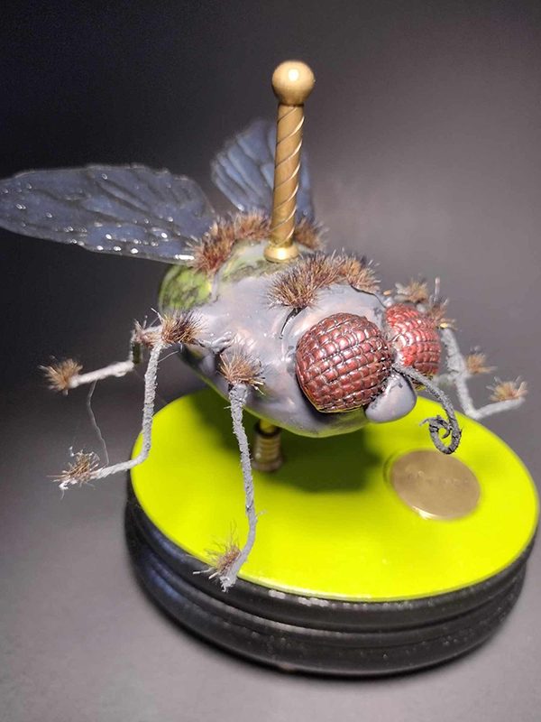 Denise Bledsoe - Horse Fly Waltz, Mixed Media