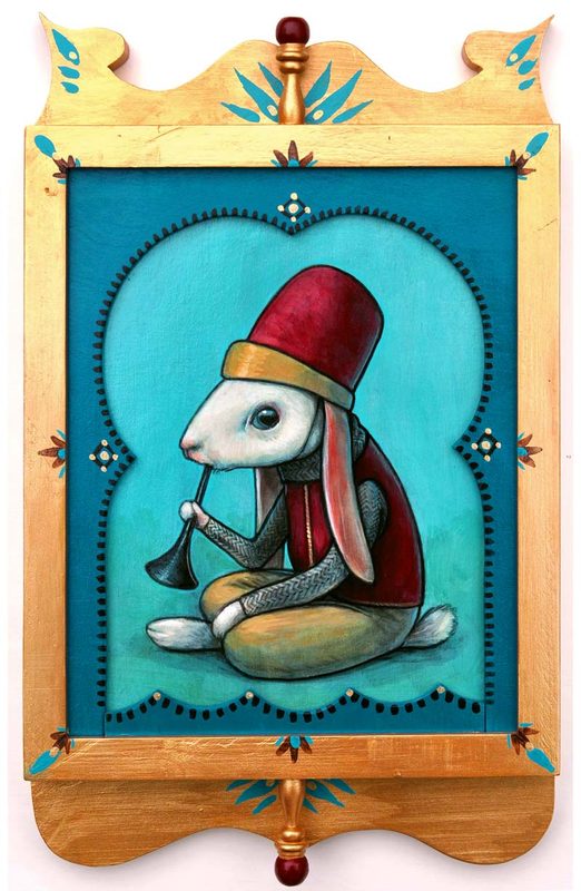 Kelly Vivanco - A Little Solo, Acrylic on Panel