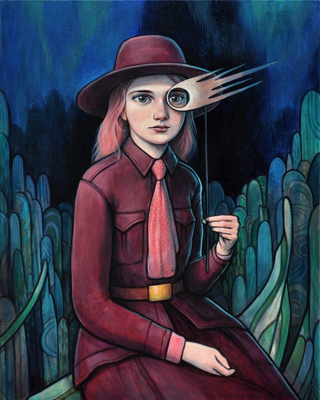Kelly Vivanco - Aurora Ranger, Acrylic on Canvas