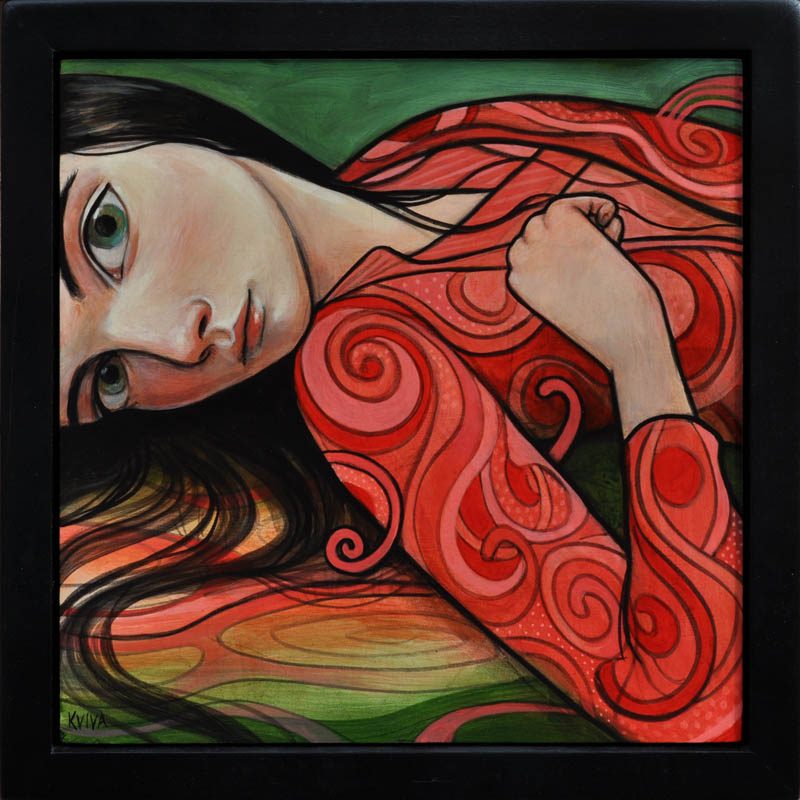 Kelly Vivanco - Day Tripper, Acrylic on Panel
