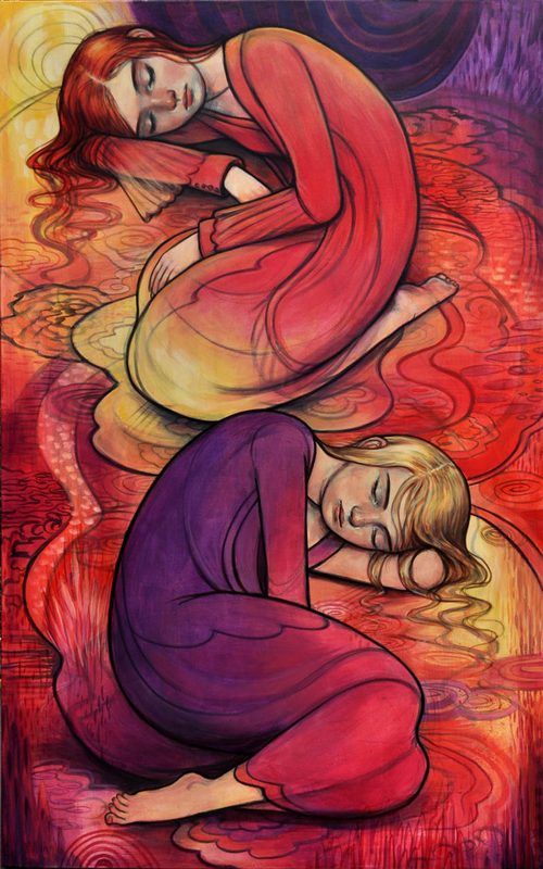 Kelly Vivanco - Dreamlands, Acrylic on Canvas