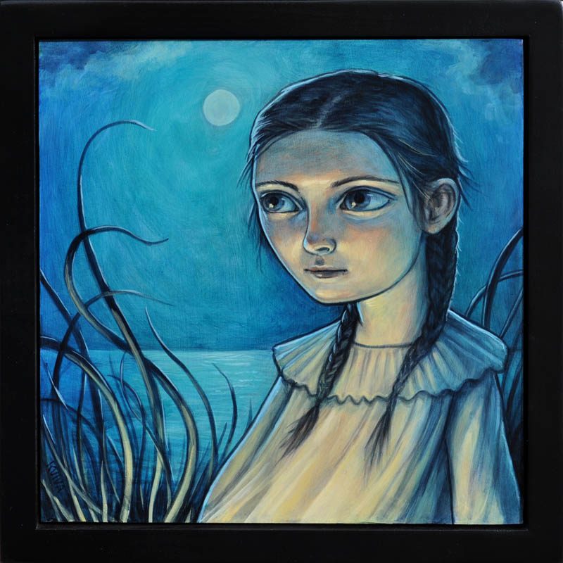 Kelly Vivanco - Nocturne, Acrylic on Panel