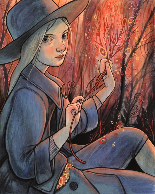 Kelly Vivanco - Pocketful, Acrylic on Panel