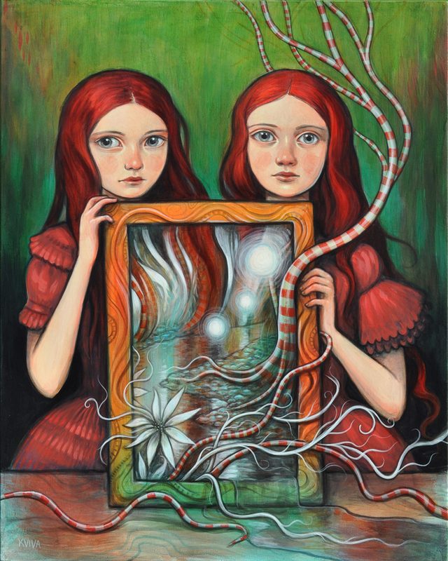 Kelly Vivanco - Shared Memories, Acrylic on Canvas