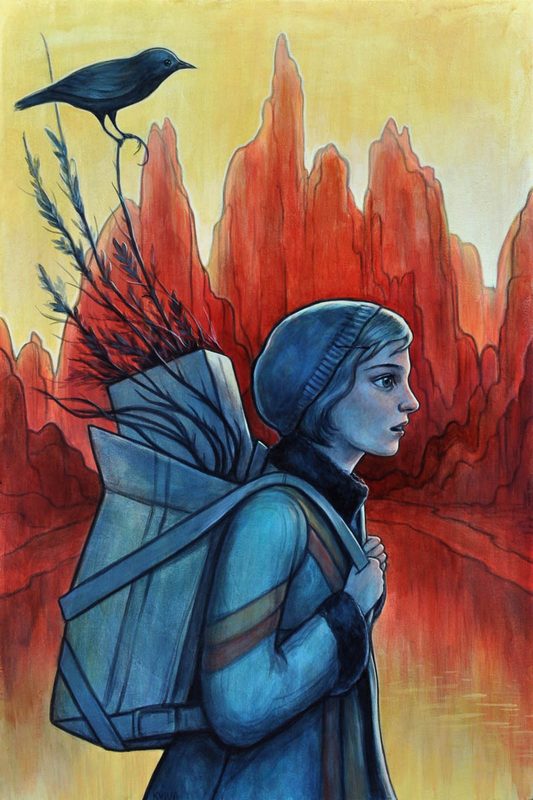 Kelly Vivanco - The Guide, Acrylic on Canvas