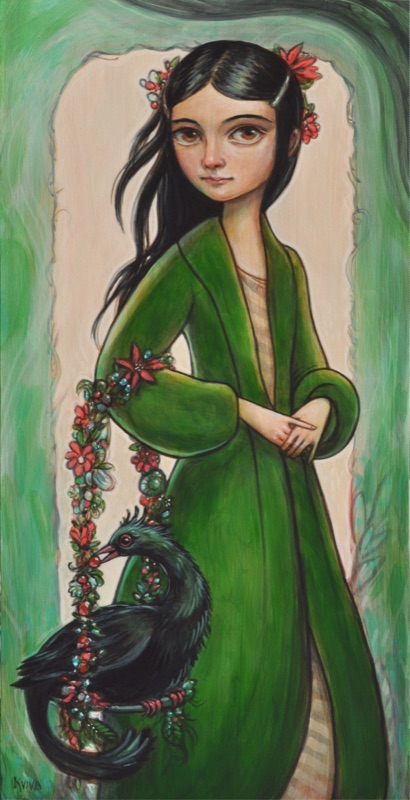 Flower Swing by Kelly Vivanco