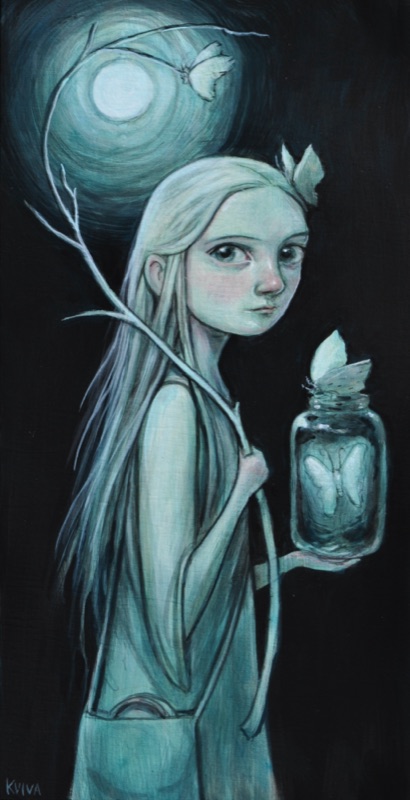 Moth Maiden by Kelly Vivanco