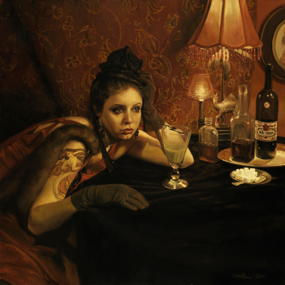 The Absinthe Drinker and the
Hostile Silence by Pamela Wilson