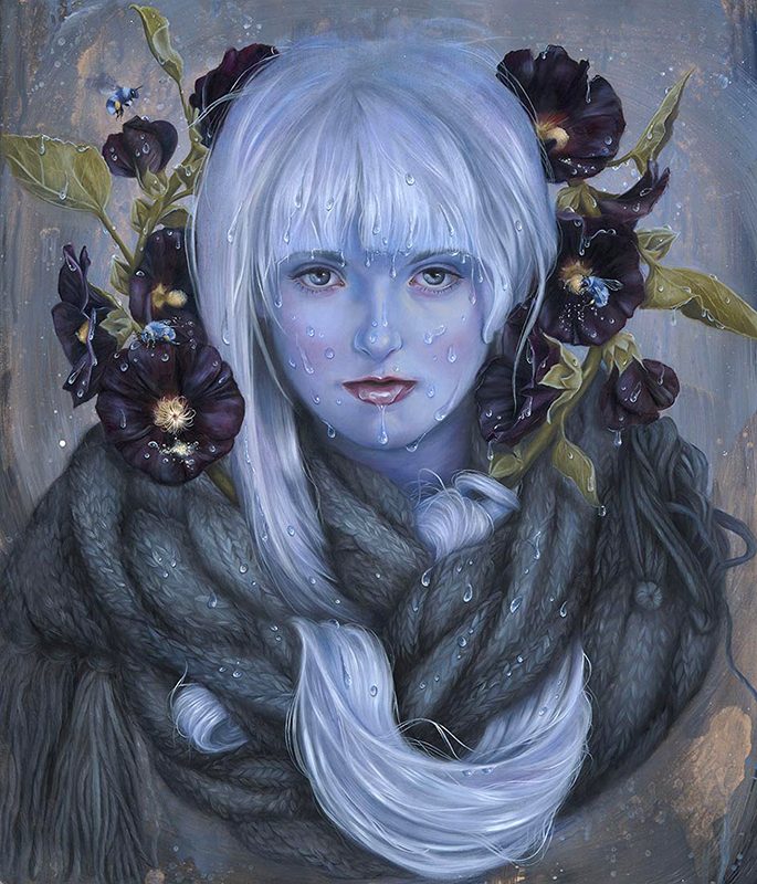 Kari-Lise Alexander - Reverence, Oil & Acrylic on Panel