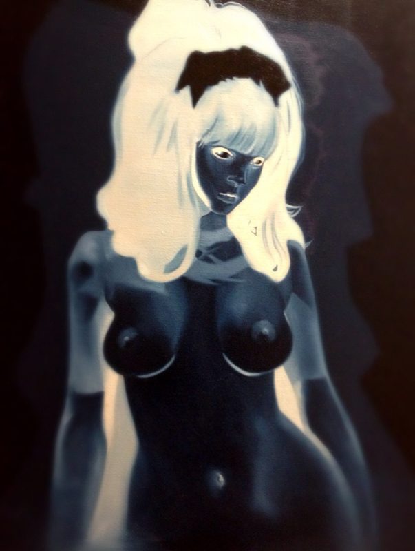 Viralboa - A Study in Inversion, Oil on Canvas